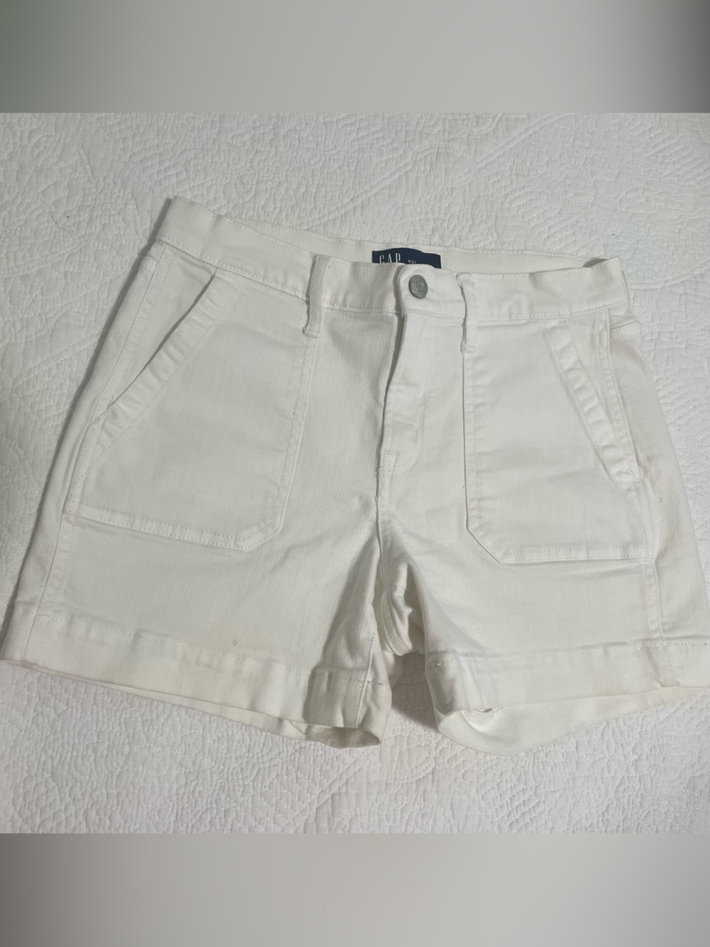 GAP White Women’s Denim Jean Shorts